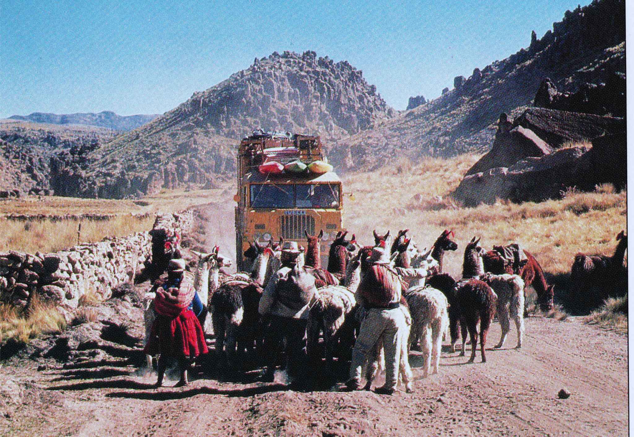 Amarillo Truck in Peru Cousteau