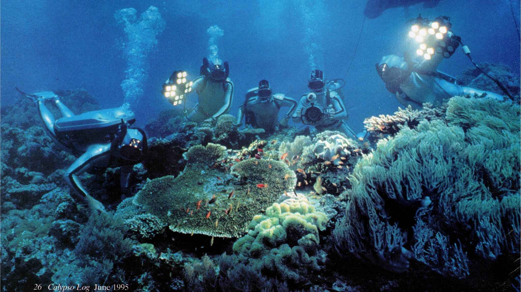 Cousteau film restoration archive footage